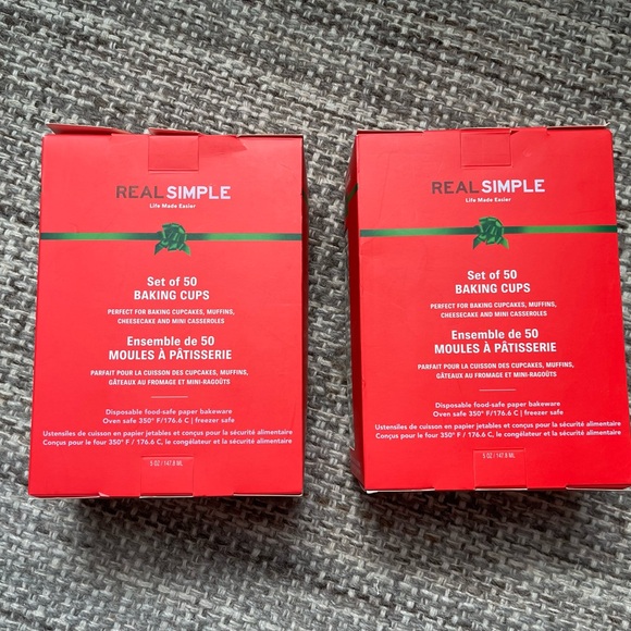Real simple Christmas baking dessert cups 50 box holiday festive gnome cupcake - Picture 3 of 5